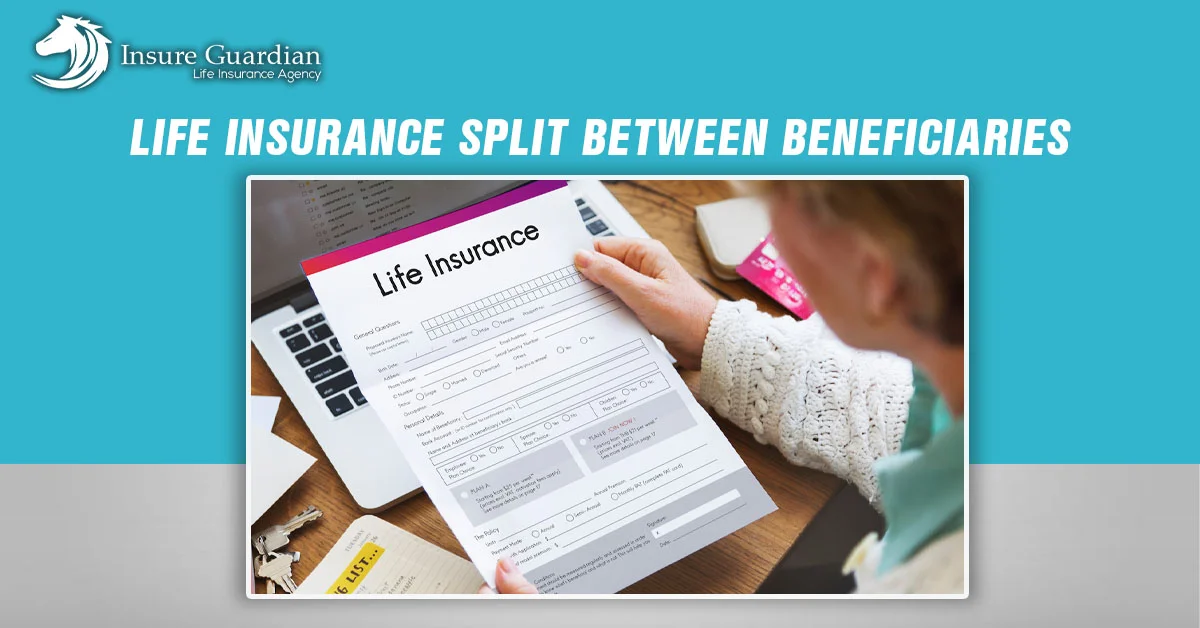 Life Insurance Split between Beneficiaries