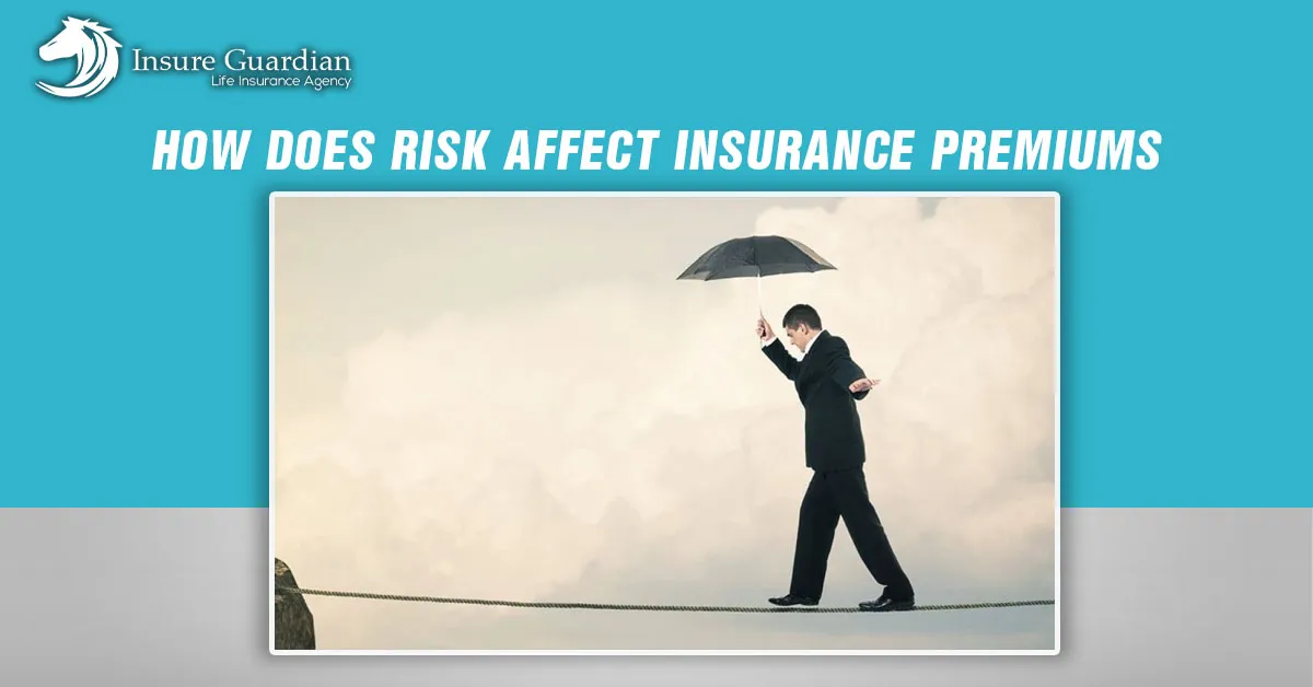 How does risk affect insurance premiums